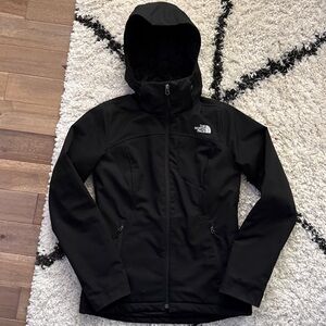 The North Face Women's Charcoal Hooded Ski Jacket